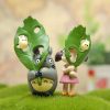 Studio Ghibli Miniatures Japanese Anime Totoro Ornament Miyazaki Fairy Garden Ornament Home Room Decor Cute Mini - Studio Ghibli Shop