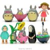 Studio Ghibli Totoro Miniatures PVC Action Figures Spirited Away No Face Man Hayao Miyazaki Mini Figurines - Studio Ghibli Shop