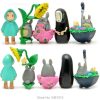 Studio Ghibli Totoro Miniatures PVC Action Figures Spirited Away No Face Man Hayao Miyazaki Mini Figurines 4 - Studio Ghibli Shop