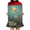 TIE LER Hayao Miyazaki Anime Movie Poster Cartoon Does Retro Nostalgia Kraft Paper Poster Cafe Bar 18 - Studio Ghibli Shop