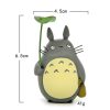 Totoro Japanese Anime 3 5 5cm Mini Tonari no Totoro with Lotus leaf Mini Cartoon Figures 3 - Studio Ghibli Shop