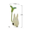 Totoro Japanese Anime 3 5 5cm Mini Tonari no Totoro with Lotus leaf Mini Cartoon Figures 5 - Studio Ghibli Shop