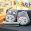 Totoro Plush Pillow Multifunction 3 in 1 Throw Pillow Totoro Hand Warm Pillow Cushion Baby Kids 1 - Studio Ghibli Shop