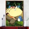 Totoro Studio Ghibli Anime on The Wall Art Posters and Prints Canvas Painting Wall Art Pictures 10 - Studio Ghibli Shop
