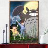 Totoro Studio Ghibli Anime on The Wall Art Posters and Prints Canvas Painting Wall Art Pictures 15 - Studio Ghibli Shop