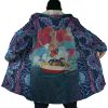 Trippy Ponyo SG AOP Hooded Cloak Coat NO HOOD Mockup - Studio Ghibli Shop