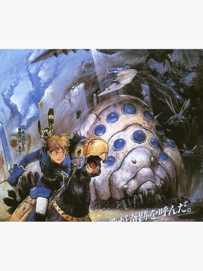 Vintage I Nausicaä Of The Valley Of The Wind Tapestry Official Studio Ghibli Merch
