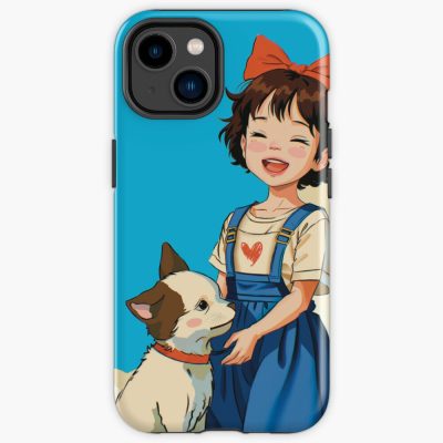 Kiki Kawaii With Dog Kiki’S Delivery Service Iphone Case Official Studio Ghibli Merch