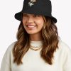 Kiki'S Delivery Service 5 Sticker Bucket Hat Official Studio Ghibli Merch