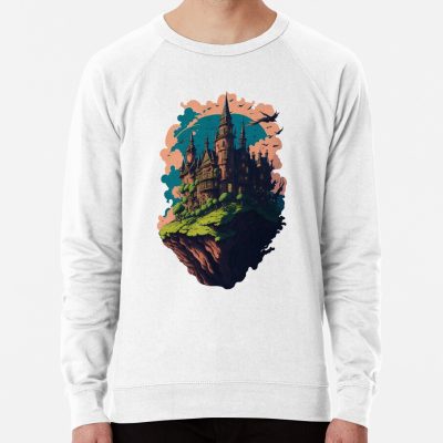 Moving Castle Flying Sweatshirt Official Studio Ghibli Merch