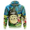 trippy my neighbor totoro studio ghibli hoodiemvvkl - Studio Ghibli Shop