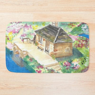 Howl'S House From Moving Castle Bath Mat Official Studio Ghibli Merch