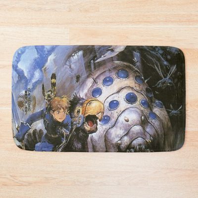 Vintage I Nausicaä Of The Valley Of The Wind Posters Bath Mat Official Studio Ghibli Merch