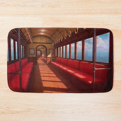 Spirited Away In Train Bath Mat Official Studio Ghibli Merch