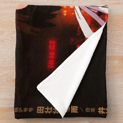 Japanese Spirited Movie Vintage Poster Throw Blanket Official Studio Ghibli Merch