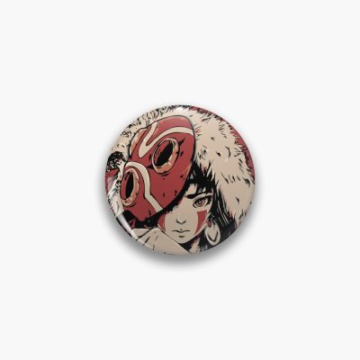 Princess Mononoke Pin Official Studio Ghibli Merch