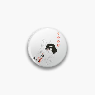 Princess Mononoke Pin Official Studio Ghibli Merch