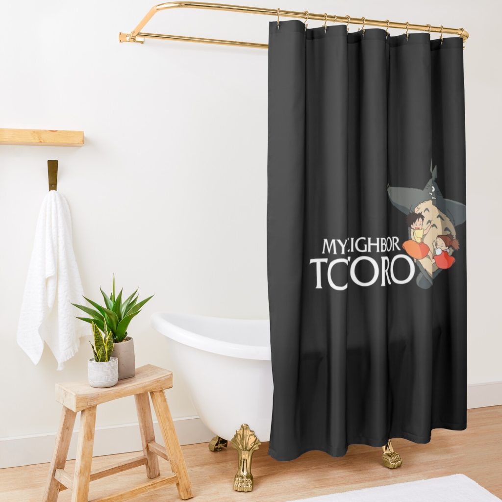 254  927 Shower Curtain Official Studio Ghibli Merch