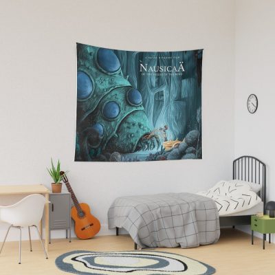 Nausicaä Of The Valley Of The Wind Print Tapestry Official Studio Ghibli Merch