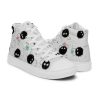 womens high top canvas shoes white right 640aed97a9c0c - Studio Ghibli Shop