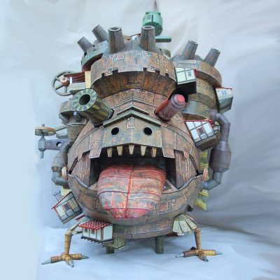 Howls Moving Castle Puzzle Model