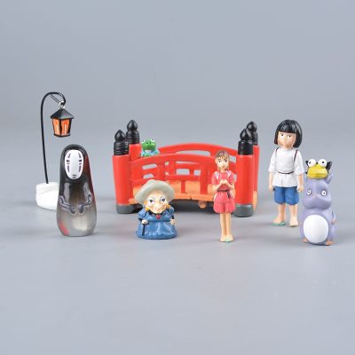 Koteta Japanese Anime Studio Ghibli Spirited Away Movie Chihiro No Face Man Model Mini Action Figure - Studio Ghibli Shop