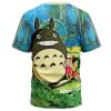 Trippy My Neighbor Totoro Studio Ghibli T Shirt 3D BACK Mockup - Studio Ghibli Shop