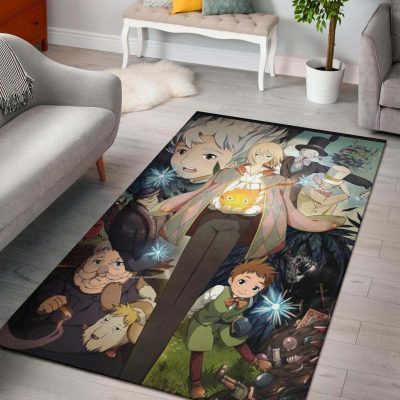 howls castle studio ghibli area rug carpetkrdrd - Studio Ghibli Shop