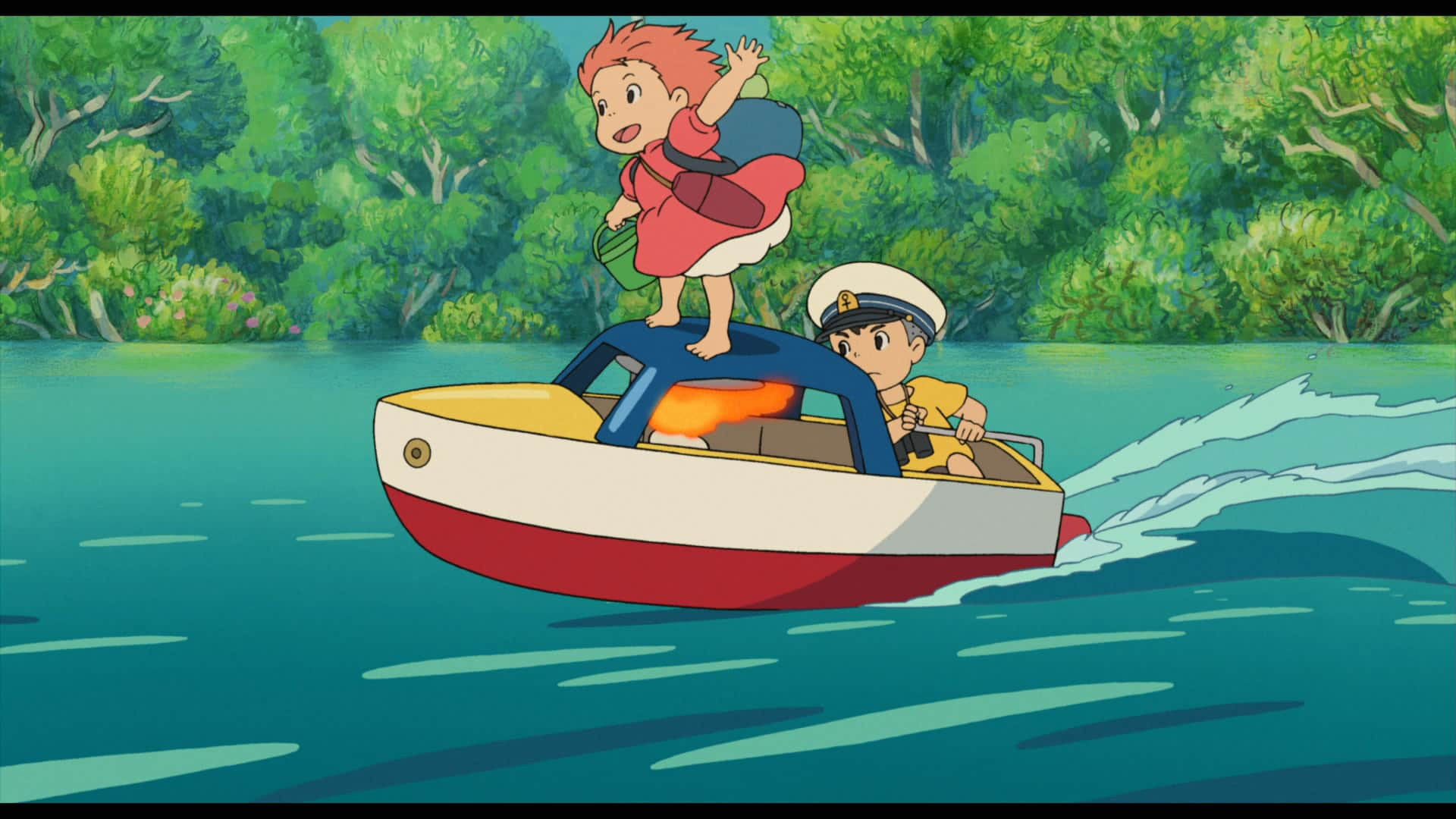 The Water In Ponyo Was Hand-Drawn By Miyazaki