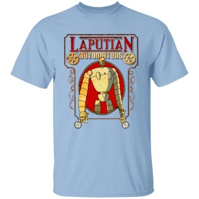 Studio Ghibli Laputa Castle in the Sky Robot T-shirt