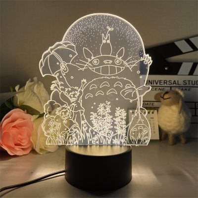 Studio Ghibli My Neighbor Totoro Anime 3D Led Lamp