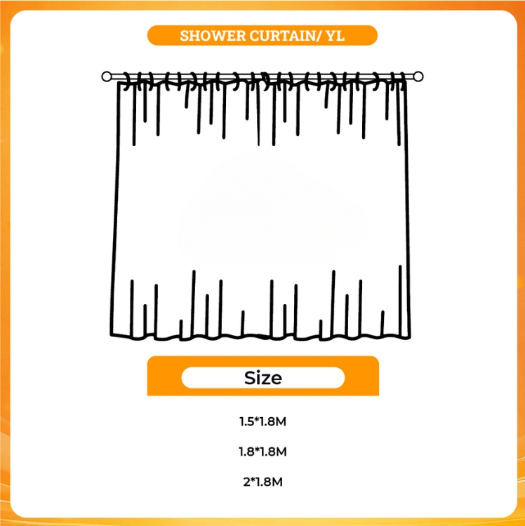 3D shower curtain - Studio Ghibli Shop